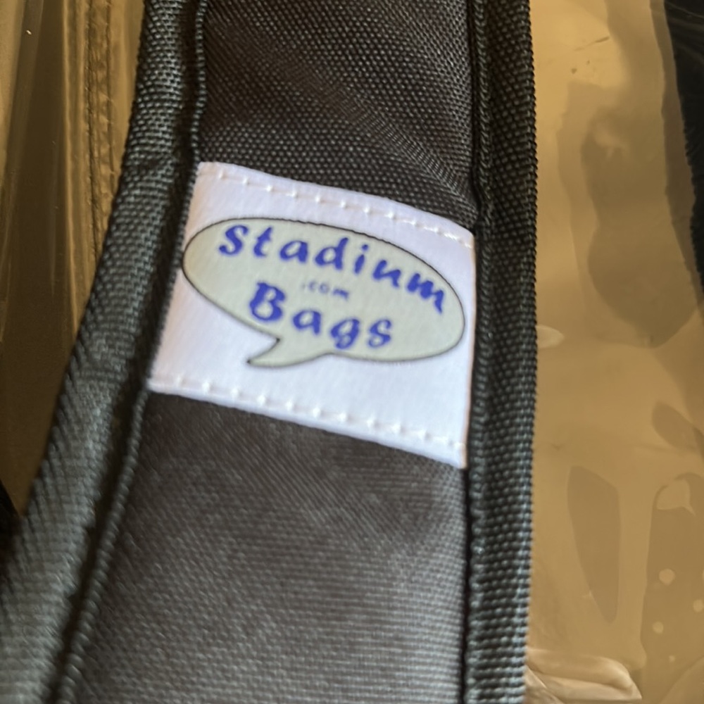 Stadium Bags Large Clear Backpack - Picture 4 of 5